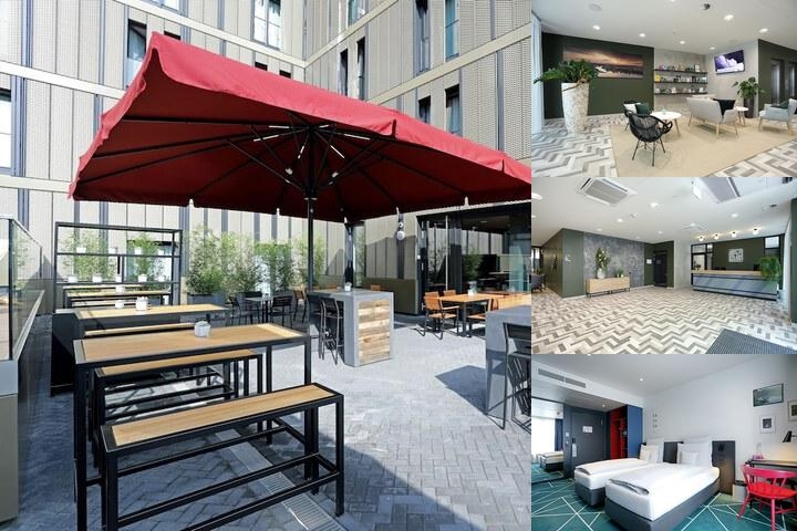 Sander Hotel photo collage