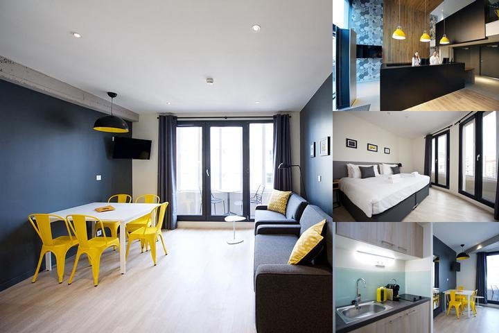 Staycity Aparthotels Lyon Rue Garibaldi photo collage