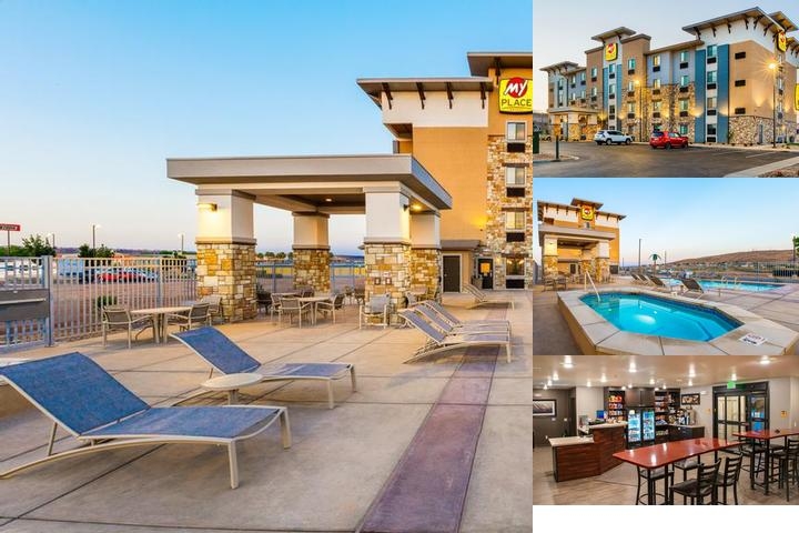 My Place Hotel St. George Ut photo collage