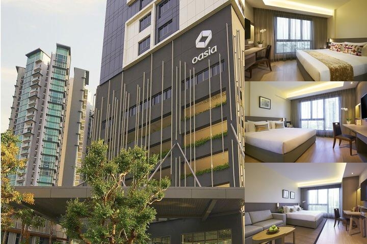 Oasia Residence Singapore photo collage