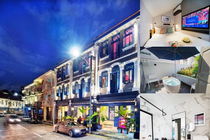 Hotel Soloha at Chinatown photo collage