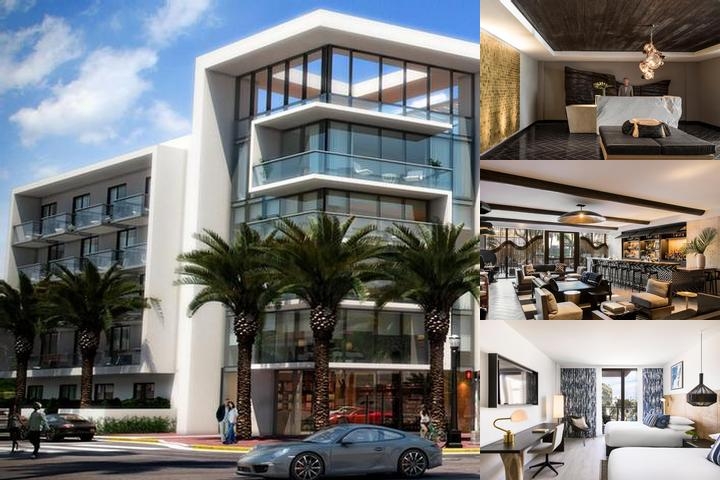 Angler’s Hotel – Miami Beach photo collage