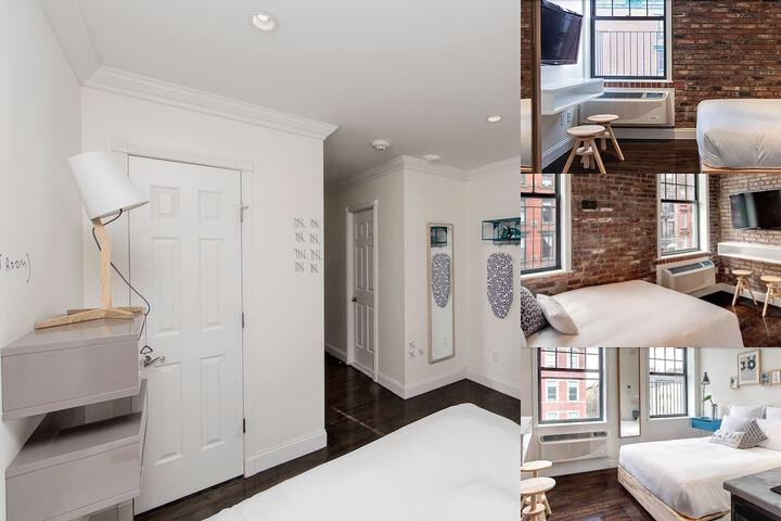 East Village Hotel photo collage