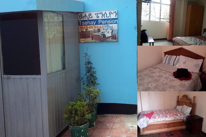 Tsehay Pension photo collage