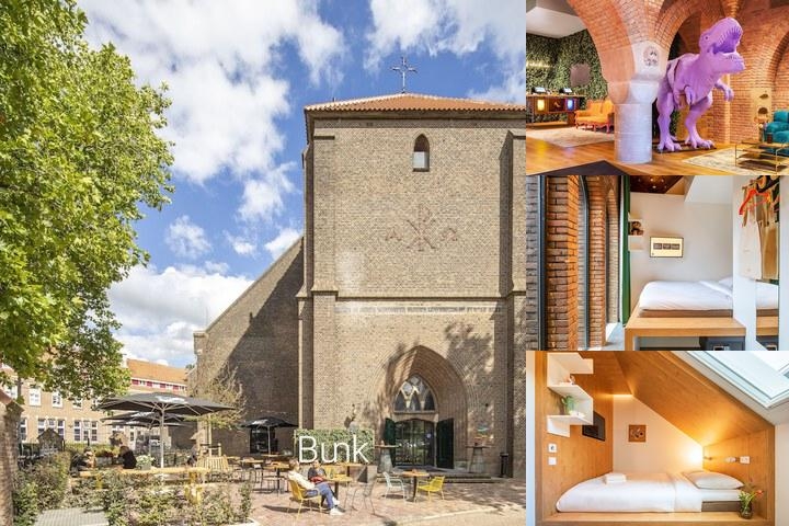 Bunk Hotel Amsterdam photo collage