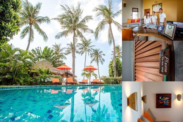 Secret Garden Beach Resort photo collage