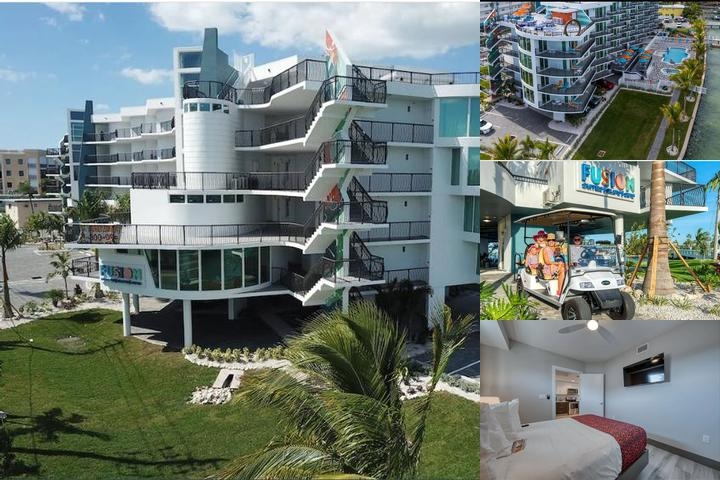 Fusion Resort photo collage