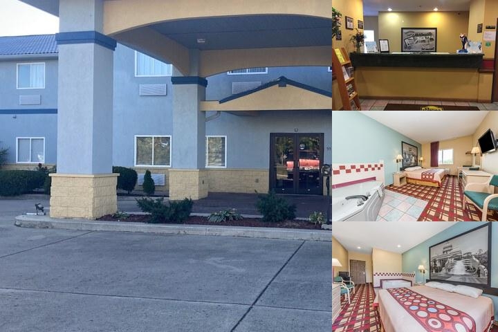 Super 8 Motel photo collage