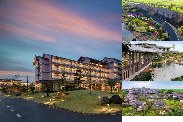 Kobi Onsen Resort Hue photo collage