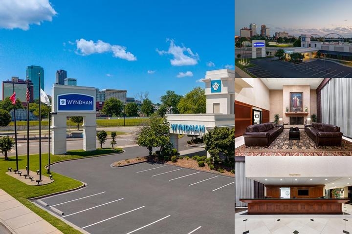 Wyndham Riverfront Little Rock photo collage