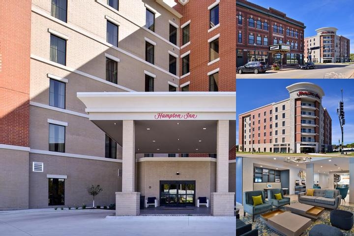 Hampton Inn Cedar Falls Downtown photo collage