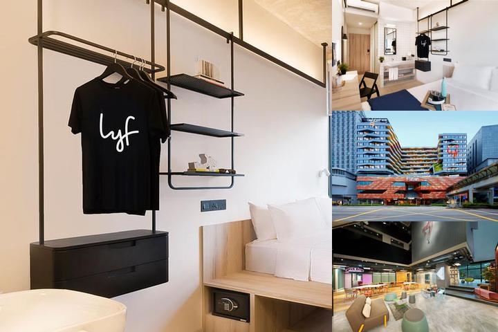 Lyf Funan Singapore photo collage