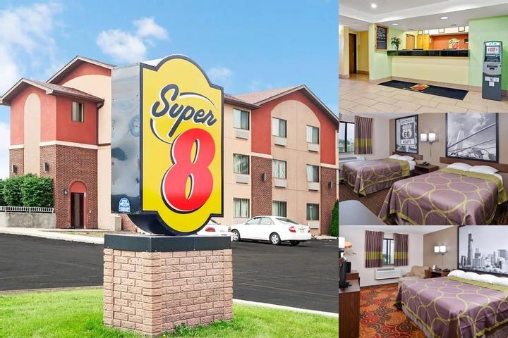 Super 8 by Wyndham Romeoville Bolingbrook photo collage