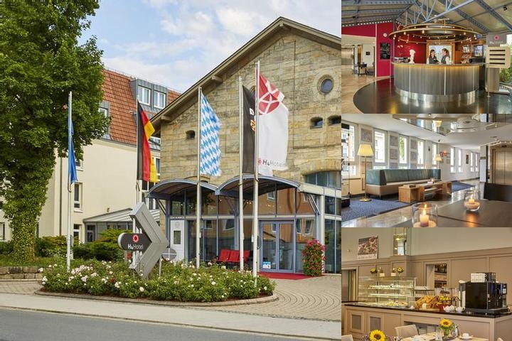 H4 Hotel Residenzschloss Bayreuth photo collage