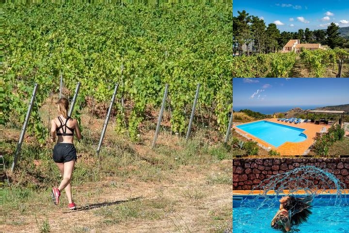 La Collina Dei Nebrodi a Villa Over The Hills of Sicily photo collage