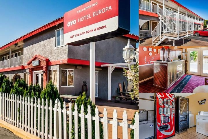 Hotel Europa Ridgecrest photo collage