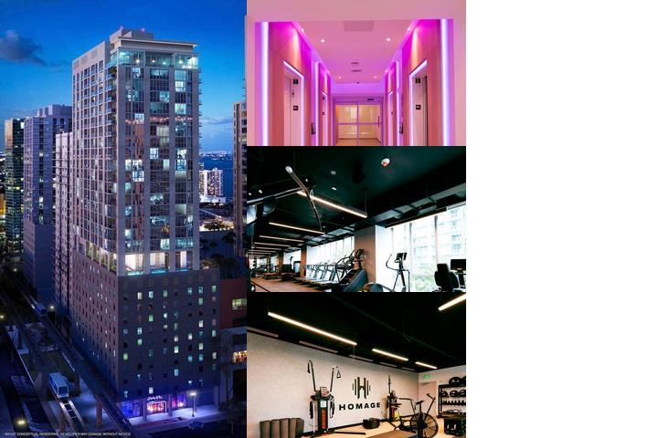 Yotel | Yotelpad Miami photo collage