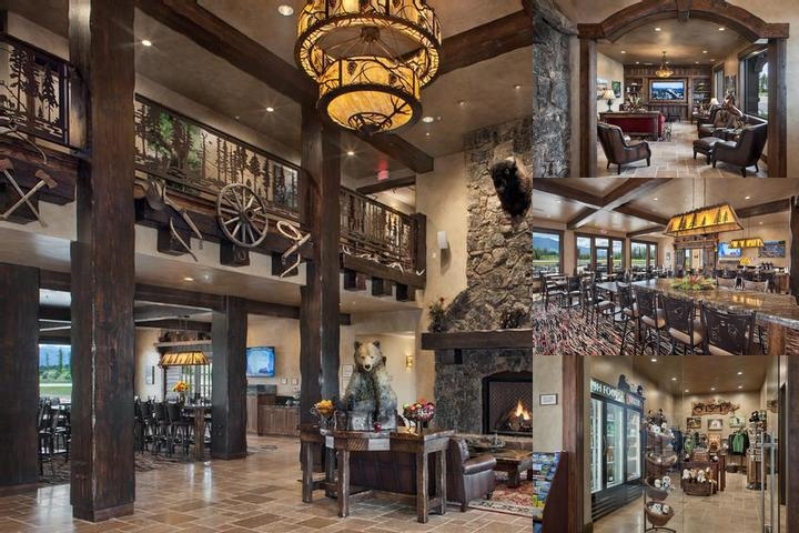 Glacier International Lodge photo collage