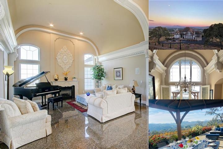 The Wine Country Villa at Bommarito Vineyards photo collage