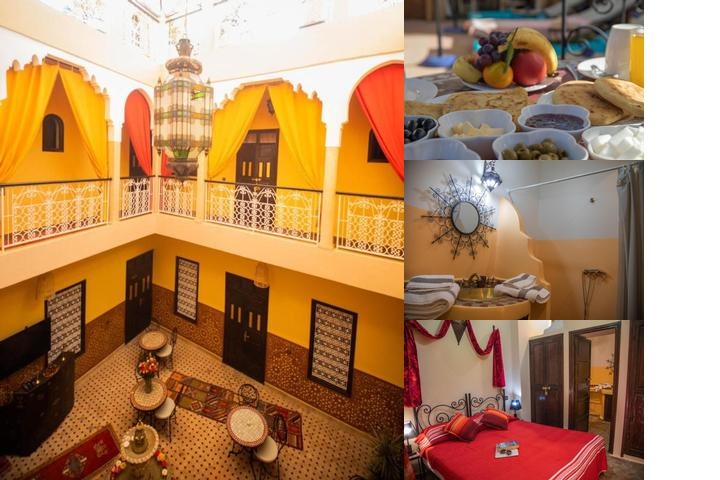 Riad Bahia photo collage