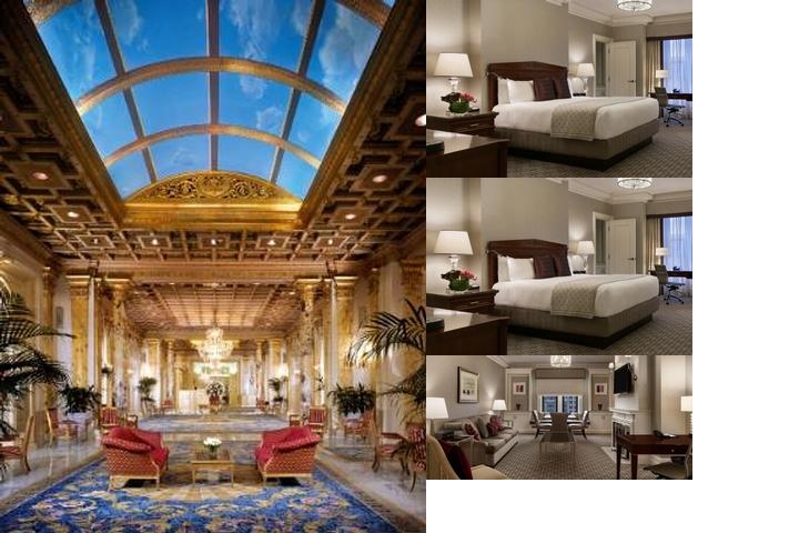 Fairmont Copley Plaza Boston photo collage