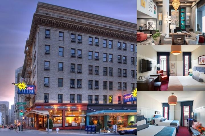 Hotel Triton photo collage