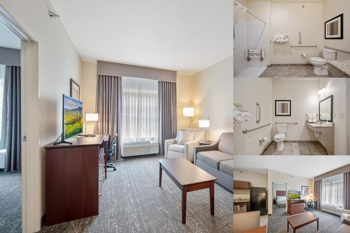 Cobblestone Hotel & Suites Lamar photo collage