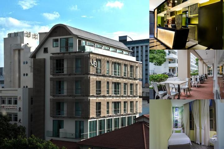 J8 Hotel photo collage