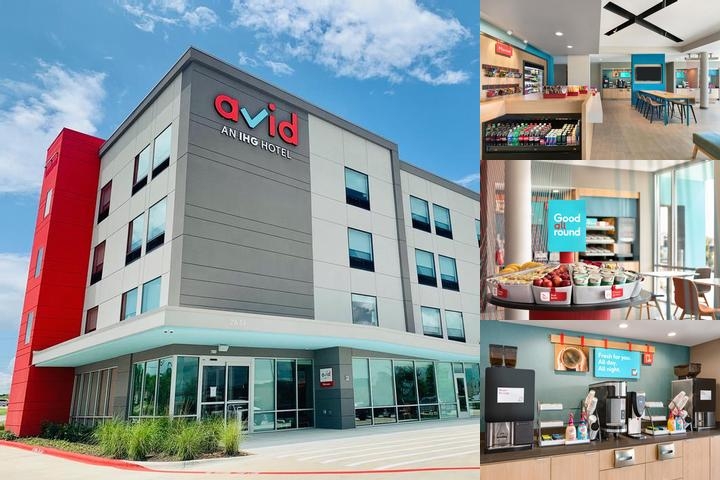 Avid Hotel Staunton photo collage