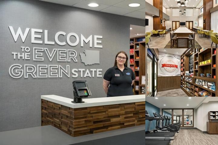 The Hampton Inn & Suites Puyallup photo collage