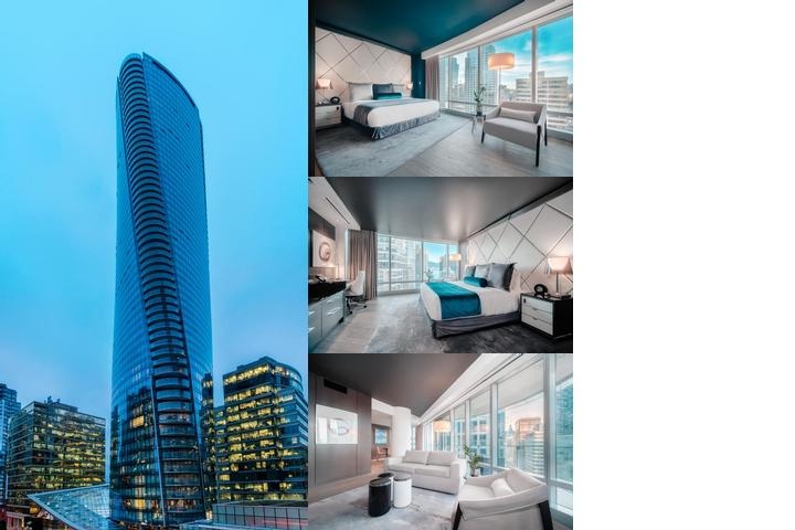 Paradox Hotel Vancouver photo collage