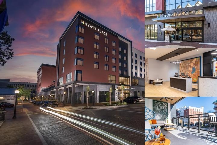 Hyatt Place Gainesville Downtown photo collage