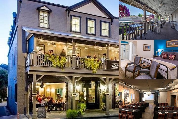 Hotel Sutter photo collage
