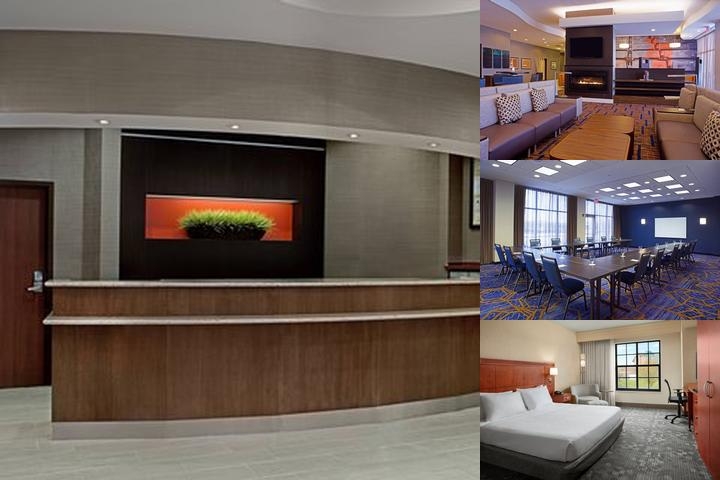Courtyard photo collage
