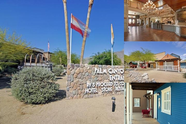 Palm Canyon Hotel & Rv Resort photo collage