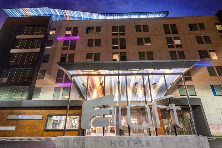 Aloft Austin South photo collage