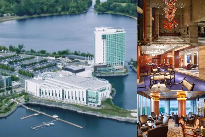 Hilton Lac Leamy photo collage