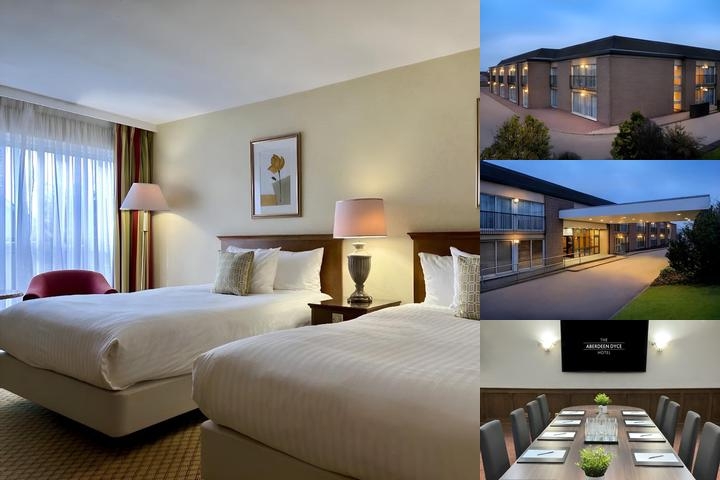 The Aberdeen Dyce Hotel photo collage