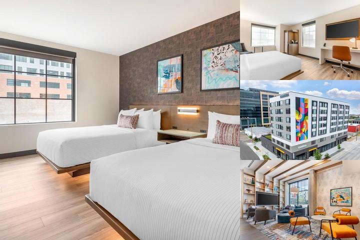Cambria Hotel Denver Downtown Rino photo collage