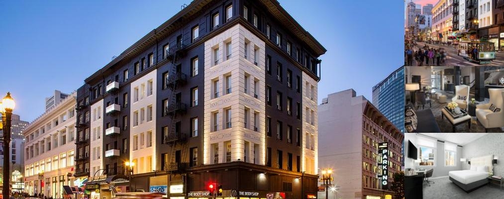 Hotel Union Square photo collage