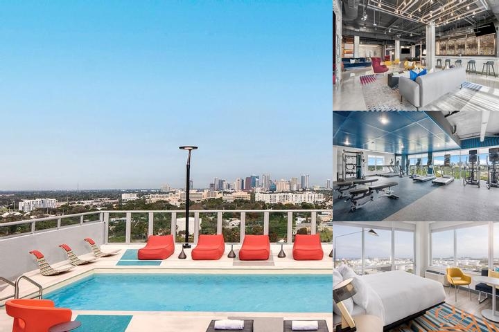 Aloft Fort Lauderdale Airport photo collage