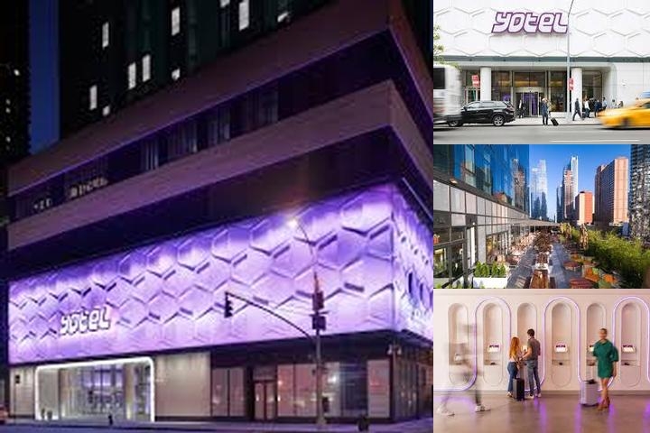Yotel Times Square photo collage