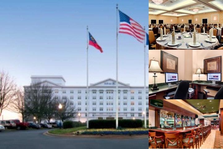 Hilton Marietta photo collage