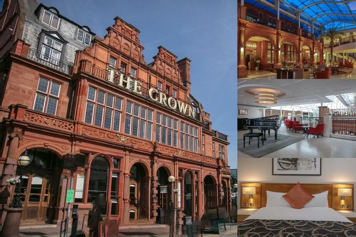 The Crown Hotel London photo collage