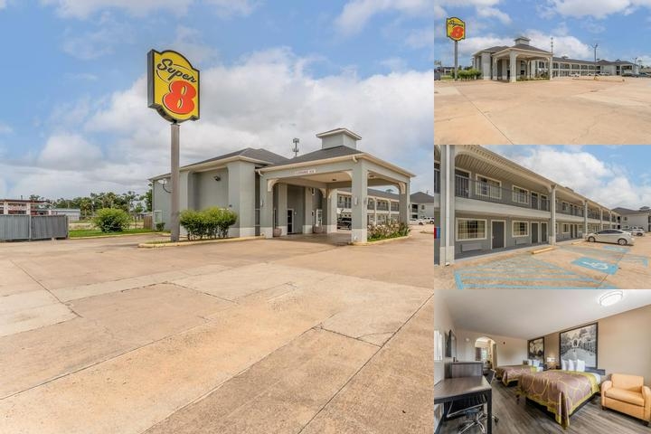 Super 8 by Wyndham Lake Charles Northeast photo collage