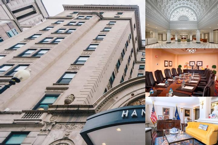 Hamilton Hotel photo collage