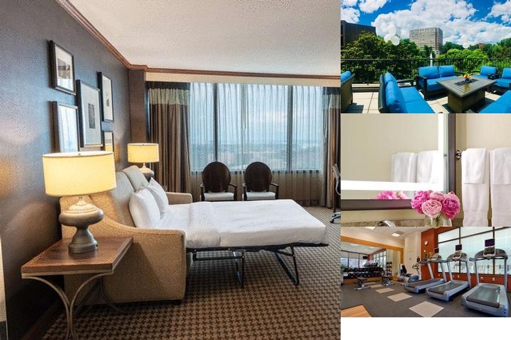 Hilton Alexandria Mark Center Hotel photo collage