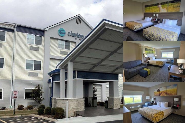 Clarion Pointe Mattoon Near University photo collage