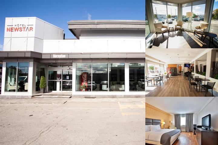 Hôtel Newstar Montréal photo collage
