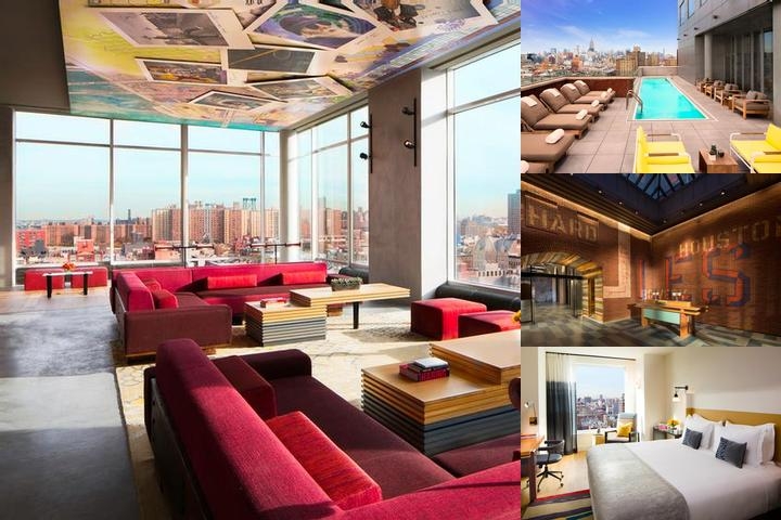 Hotel Indigo Lower East Side New York photo collage